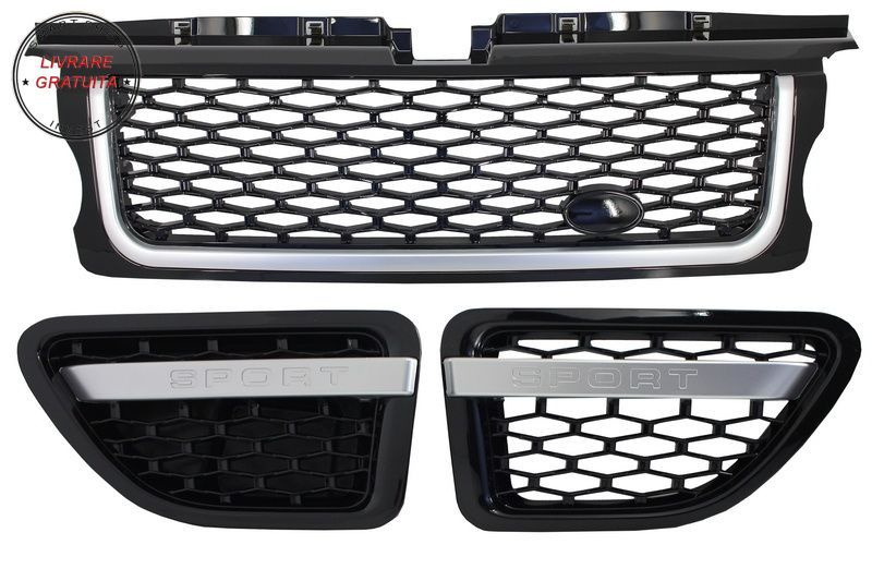 Ansamblu Grila Centrala si Grile Laterale Land Range Rover Sport L320 (2005-2008) - livrare gratuita