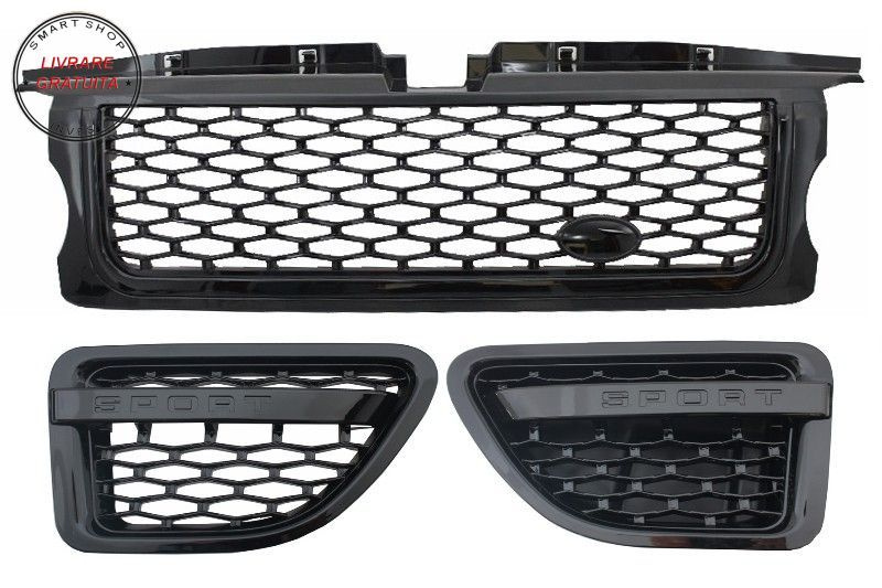 Ansamblu Grila Centrala si Grile Laterale Land Range Rover Sport L320 (2005-2008) - livrare gratuita