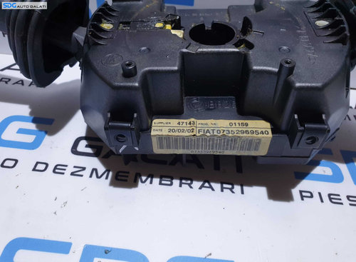 Ansamblu Maneta Manete Bloc Lumini Faza Lunga Scurta Semnalizare Stergator Fiat Stilo 2001 - 20007 C...
