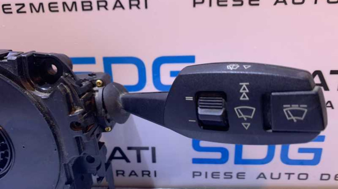 Ansamblu Maneta Manete Semnalizare Stergator Tempomat Pilot Automat BMW Seria 3 E90 2004 - 2010 Cod 6989575 698957502