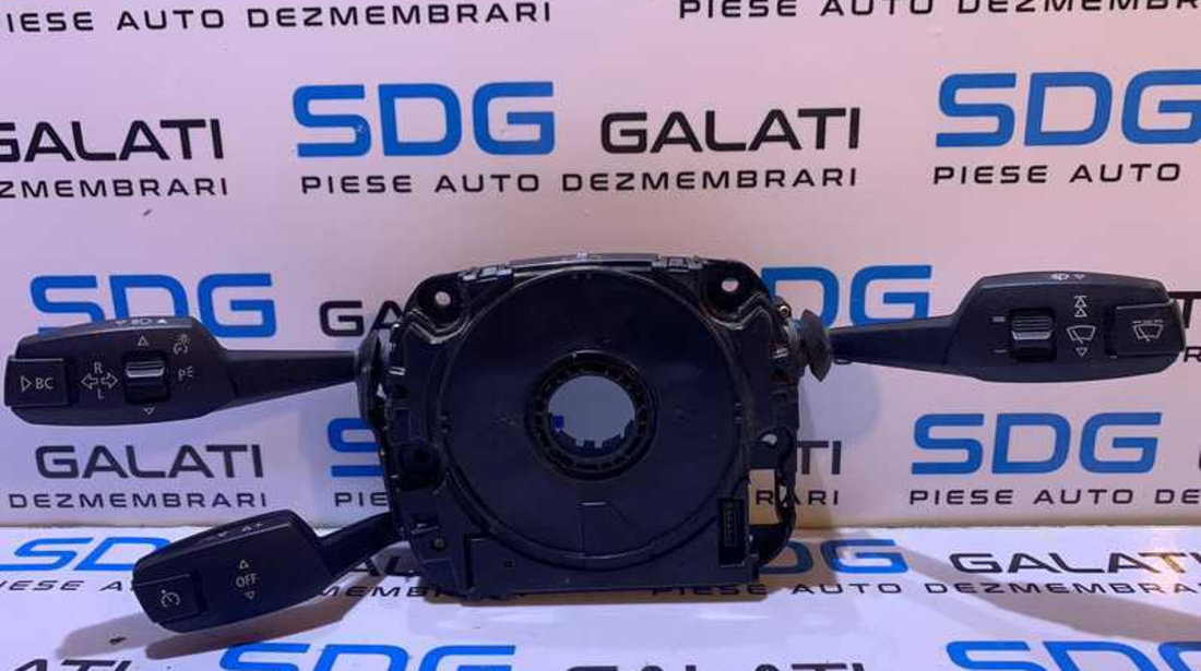 Ansamblu Maneta Manete Semnalizare Stergator Tempomat Pilot Automat BMW Seria 3 E90 2004 - 2010 Cod 6989575 698957502