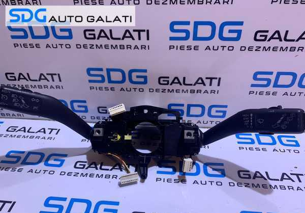 Ansamblu Maneta Manete Semnalizare Tempomat Pilot Automat Stergator VW Golf 6 Break Variant Combi 2008 - 2014 Cod 5K0953507BA 5K0953513N [L0771]