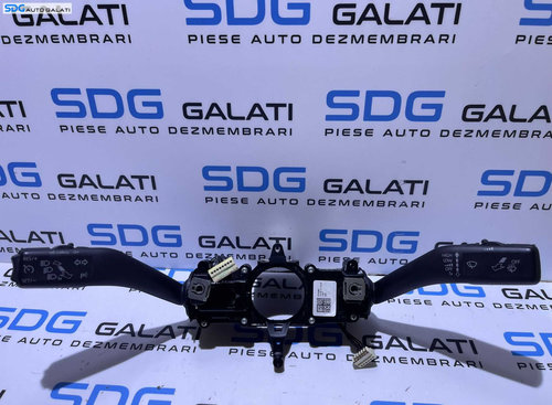 Ansamblu Maneta Manete Tempomat Pilot Automat Faza Lunga Scurta Semnalizare Stergator Skoda Superb 2...