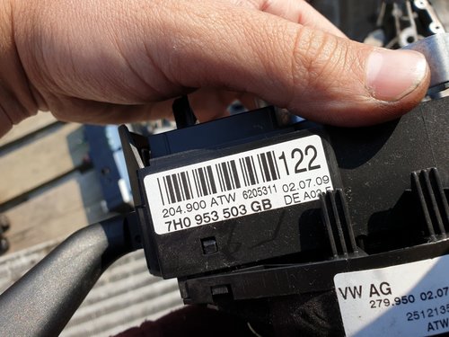 Ansamblu maneta semnalizare si Stergatoare Skoda, Seat 7H0953503GB an 2009