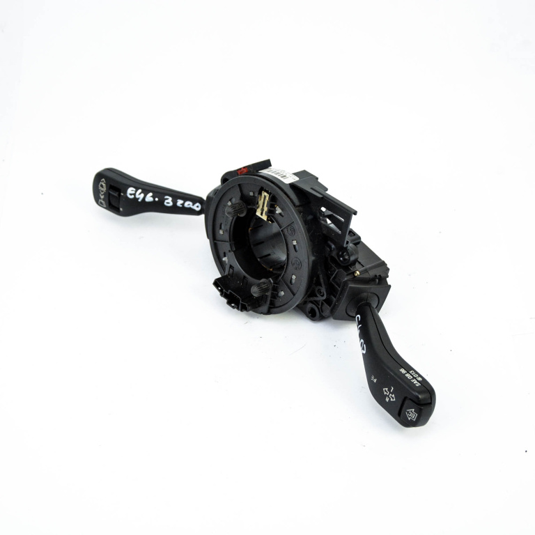 Ansamblu Manete Semnalizare Stergator Banda Airbag,maneta Semnalizare,maneta Stergator BMW 3 (E46) 1998 - 2007 Motorina 61-31.-8376445.9, 8376445.9, 8376445, 8363664, 01204000, 8363668, 1104010, 8376443