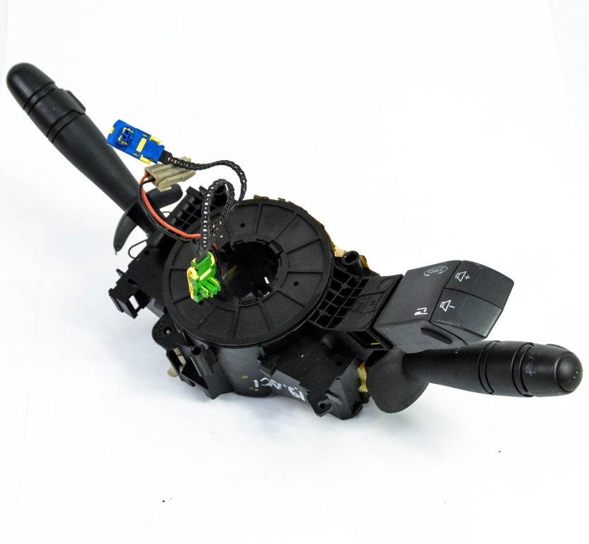 Ansamblu Manete Semnalizare Stergator Banda Airbag,maneta Comanda Radio,maneta Semnalizare,maneta Stergator Renault LAGUNA 2 2001 - 2007 Motorina 8200012245, 34447701AM