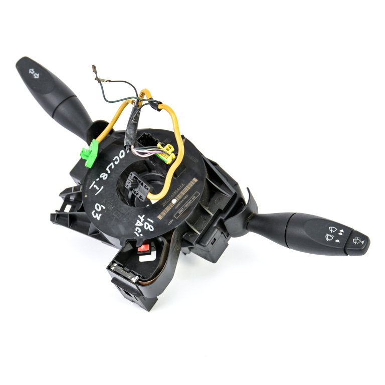 Ansamblu Manete Semnalizare Stergator Ford Focus Mk 1 1998-2004 1.8 Tdci Ffda Motorina Banda Airbag Maneta Semnalizare Maneta Stergator 2M5T13N064Ab, 2M5T 13N064 Ab