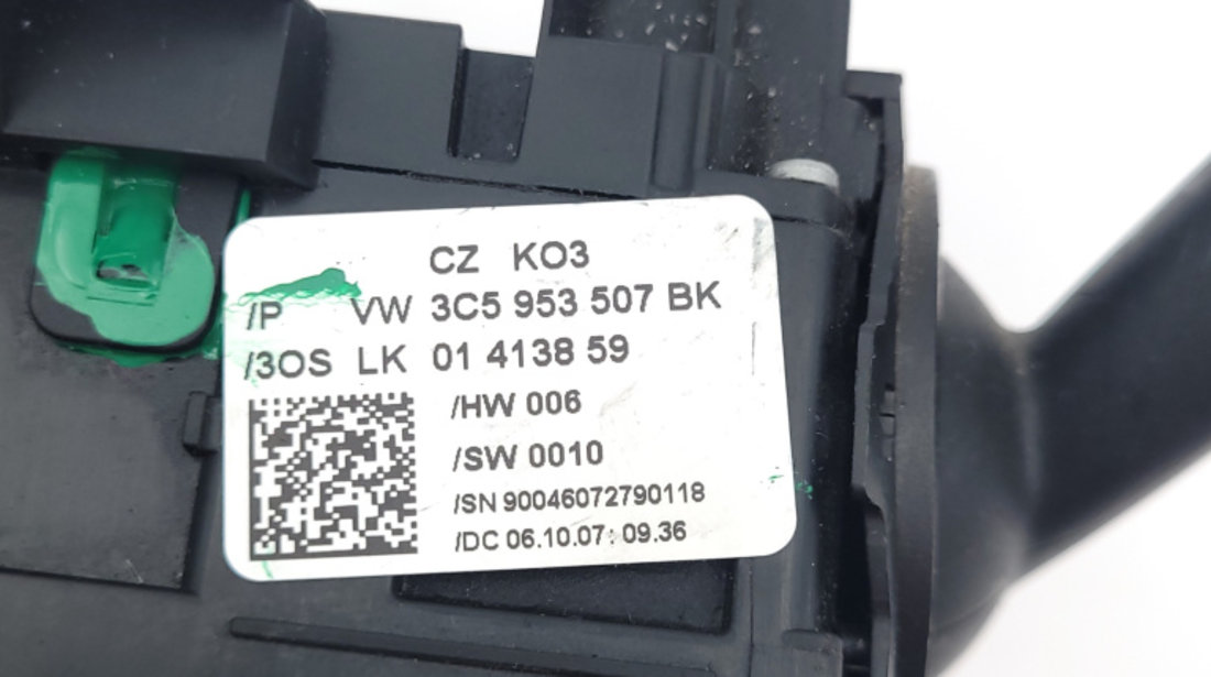 Ansamblu Manete Semnalizare Stergator Maneta Semnalizare,maneta Stergator VW PASSAT B6 2005 - 2010 VW3C5953507BK, VW 3C5 953 507 BK, 3C5953507BK, 3C5953513S