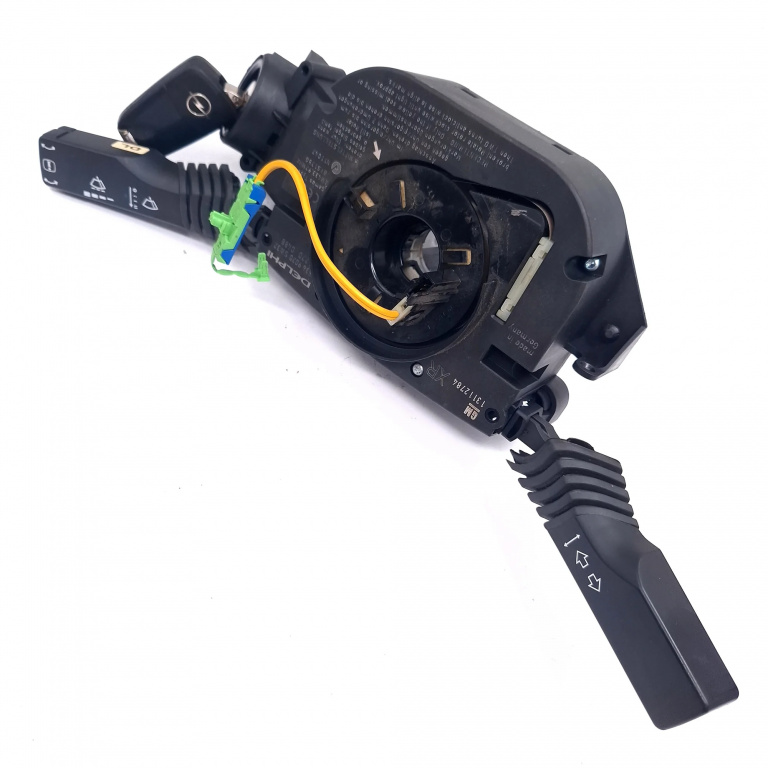 Ansamblu Manete Semnalizare Stergator Opel Vectra C 2002-2008 2.2 Dti Y 22 Dtr Motorina Banda Airbag Contact Cu Cheie Maneta Semnalizare Maneta Stergator 13112784, 45369020Sw32,  , 13112784Xr Delphi