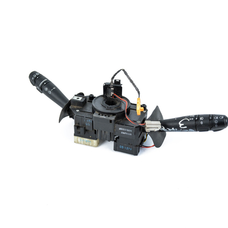 Ansamblu Manete Semnalizare Stergator Renault Espace Mk 3 1996-2002 Banda Airbag Maneta Semnalizare Maneta Stergator 6025313011