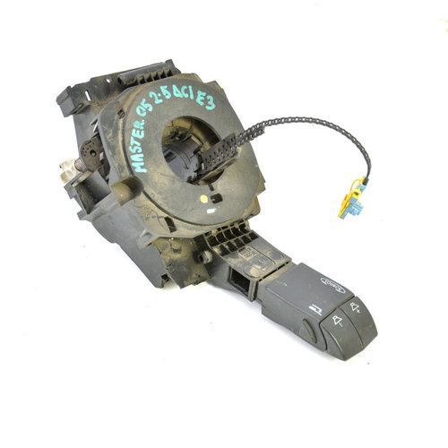 Ansamblu Manete Semnalizare Stergator Renault Master 2 1998-2010 2.5 Dci G9U 754 Motorina Banda Airb...