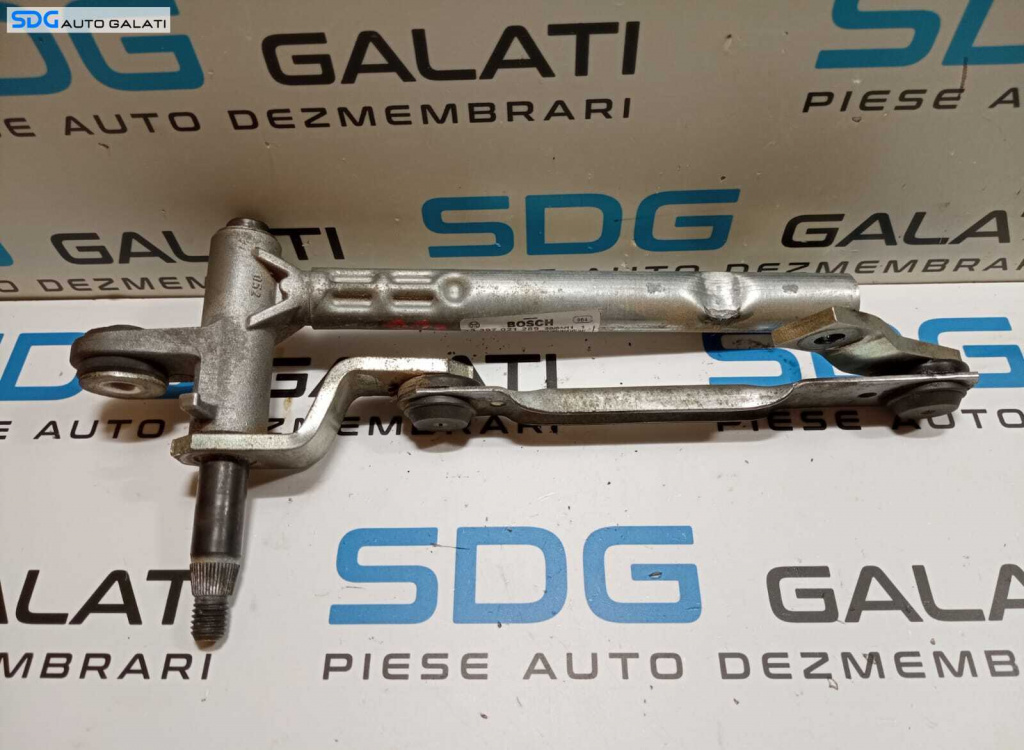 Ansamblu Motoras cu Brat Brate Stergator Dreapta Stergator Parbriz Peugeot 3008 2009 - 2016 Cod 3397021289 9671062380 [M7030]
