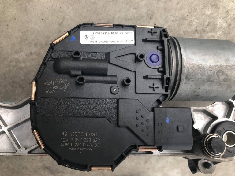 Ansamblu motoras stergatoare porsche cayenne 92 a 7p0955119