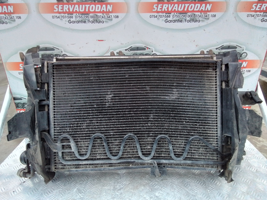 Ansamblu radiatoare Audi A6 (1997-2004) [4B, C5] 2.5 Motorina 2002, RADIATOR CLIMA / RADIATOR APA / RADIATOR INTERCOOLER / CONDUCTA RACITOR SERVO