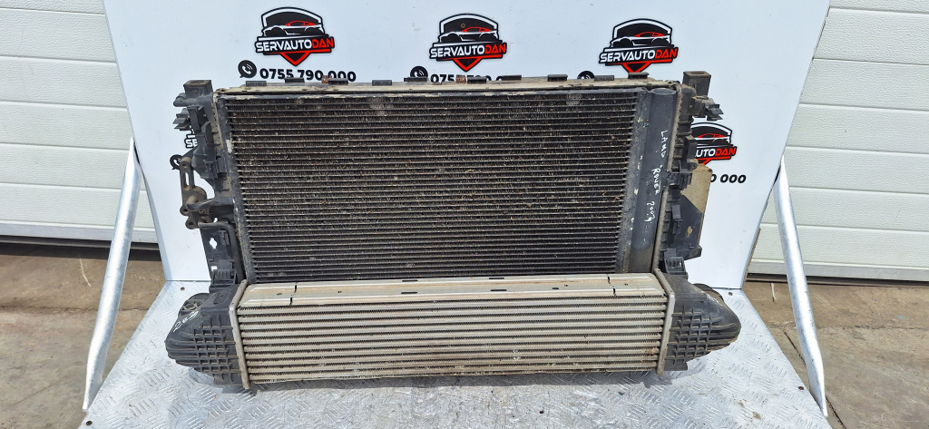 Ansamblu radiatoare Land Rover Freelander 2 (2006->) 2.2 Motorina 2007, INTERCOOLER / RADIATOR AC / RADIATOR APA / ELECTROVENTILATOARE / TERMOFLOT