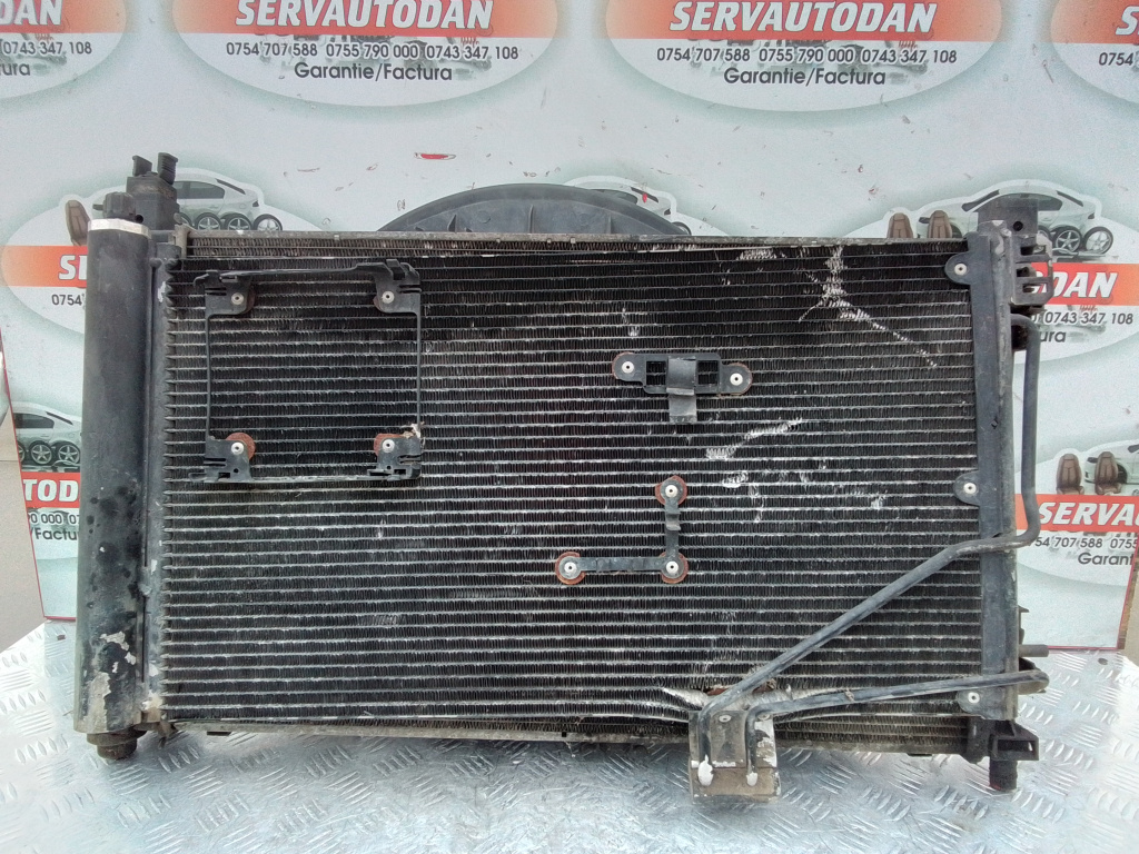 Ansamblu radiatoare Mercedes-Benz C-Class (2001-2007) [W203] 2.2 Motorina 2003, ELECTROVENTILATOARE / RADIATOR APA