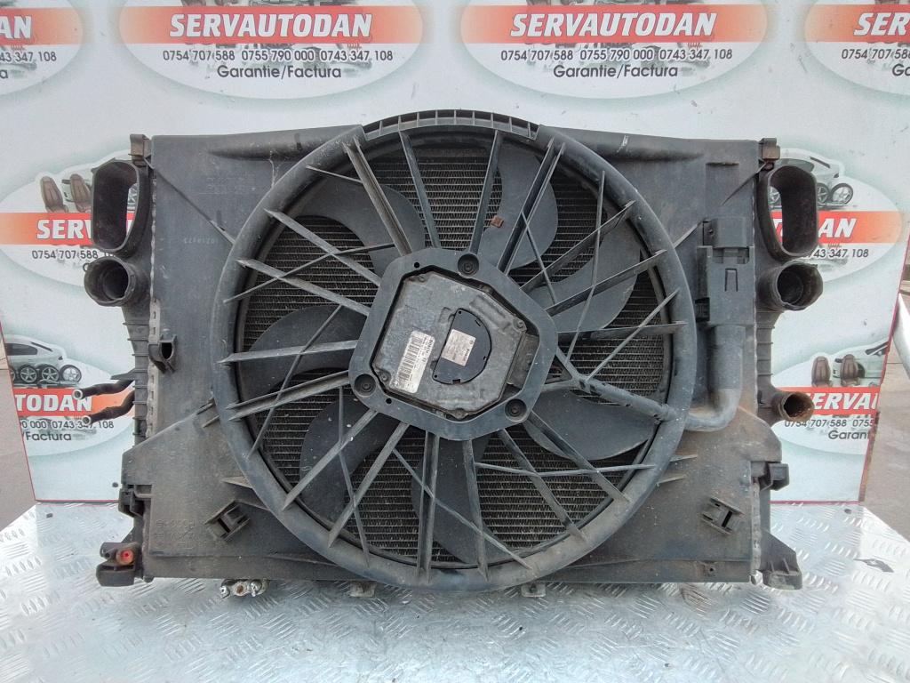 Ansamblu radiatoare Mercedes-Benz E-Class (2002-2008) [W211] 2.2 Motorina 2004, ELECTROVENTILATOARE / RADIATOR APA / RADIATOR AC / RADIATOR RACIRE SERVO