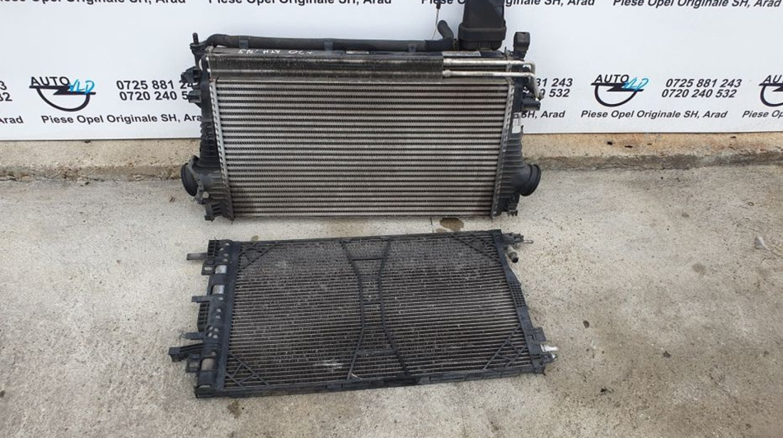 Ansamblu radiator clima apa intercooler ventilator Opel Insignia 2.0