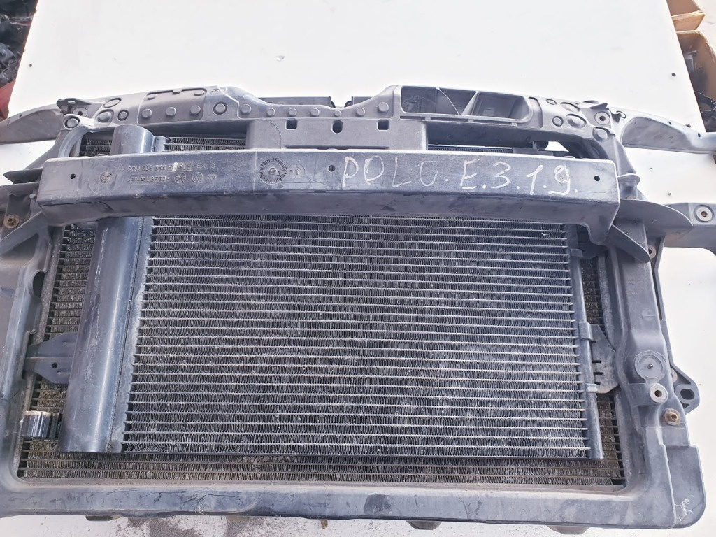 Ansamblu radiator cu ventilator motor