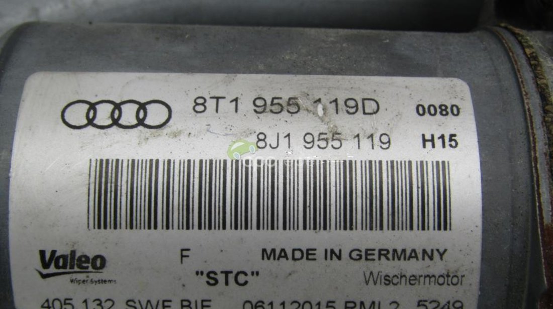 Ansamblu stergatoare Audi A5 8T Facelift Original - Cod: 8T1955119D