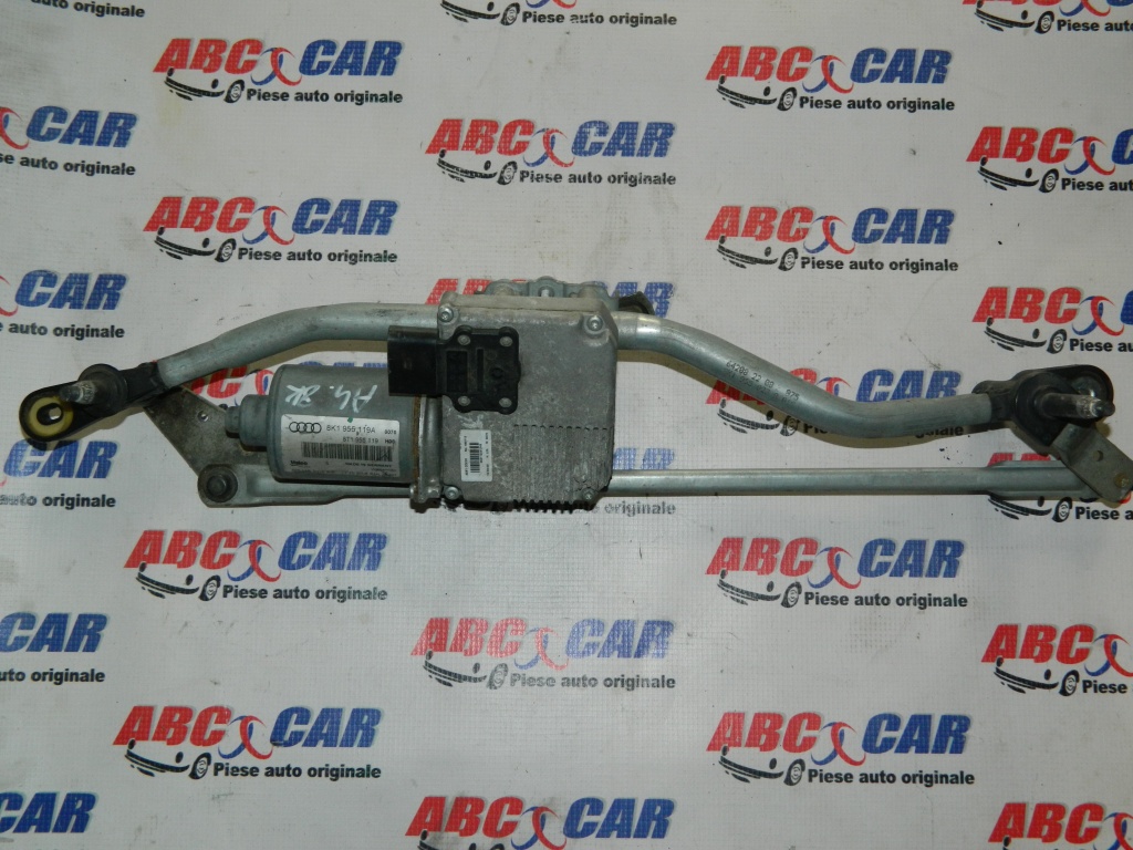 Ansamblu stergatoare cu motoras Audi A4 B8 8K cod: 8K1955023B / 8K1955119A