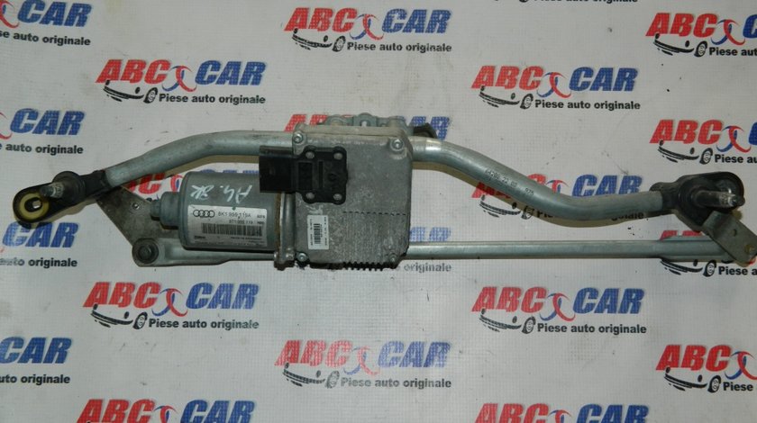 Ansamblu stergatoare cu motoras Audi A4 B8 8K cod: 8K1955023B / 8K1955119A