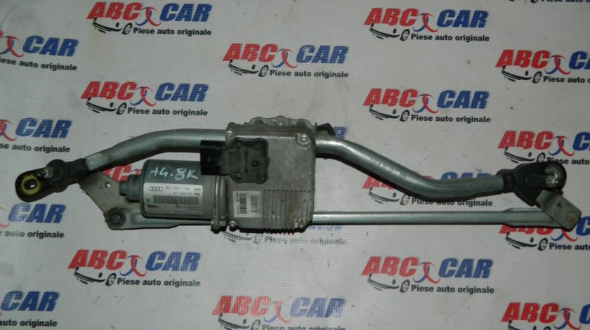 Ansamblu stergatoare cu motoras Audi A4 B8 8K cod: 8K1955023C / 8K1955119A