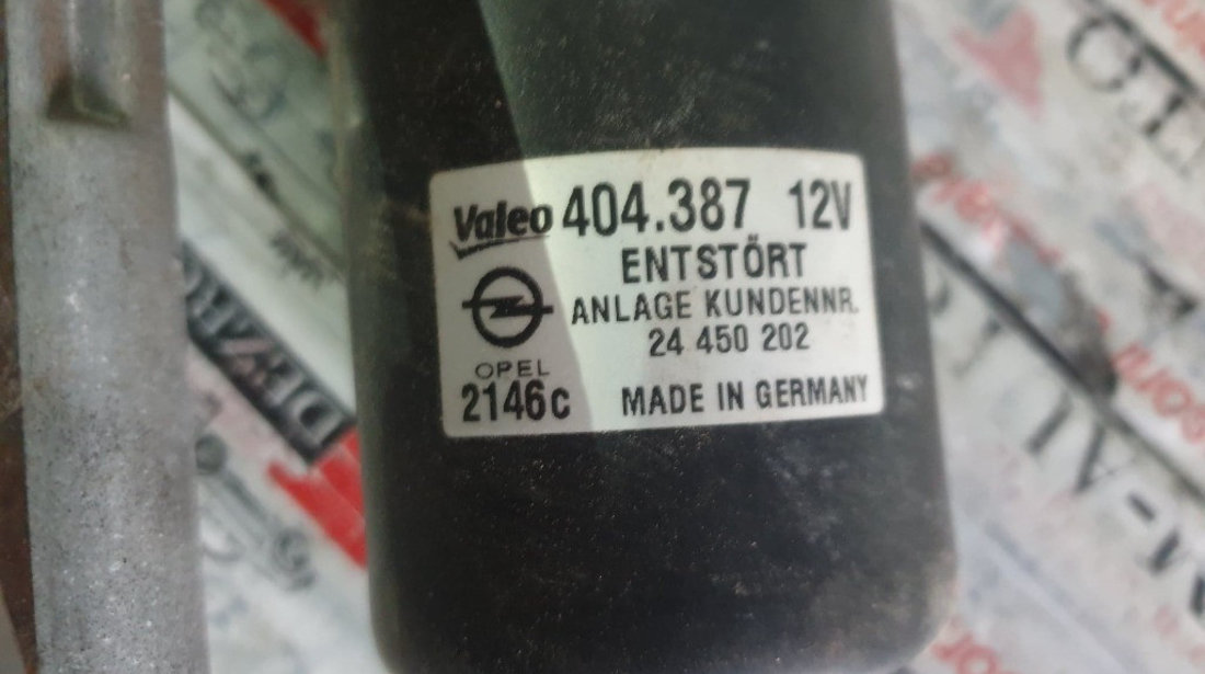 Ansamblu stergatoare cu motoras EUROPA OPEL Astra G Coupe cod piesa : 24450202