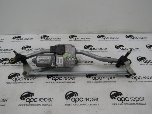 Ansamblu stergatoare + motoras Audi A4 8K B8 cod 8K1 955 023 C / 8K1 955 119 A