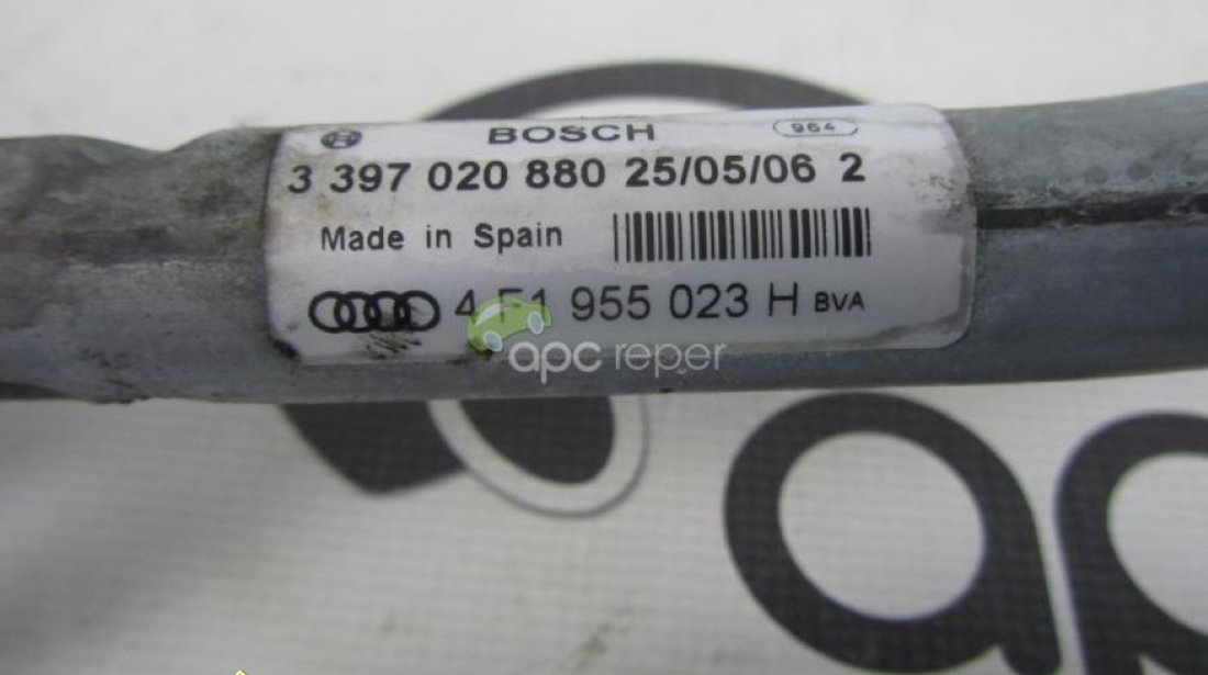 Ansamblu Stergatoare Motoras Audi A6 4F 2007