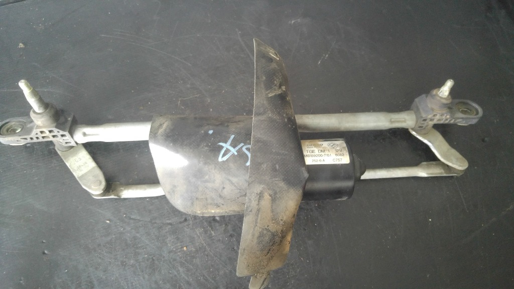 Ansamblu stergatoare motoras fiat panda 169 ms159200-7151