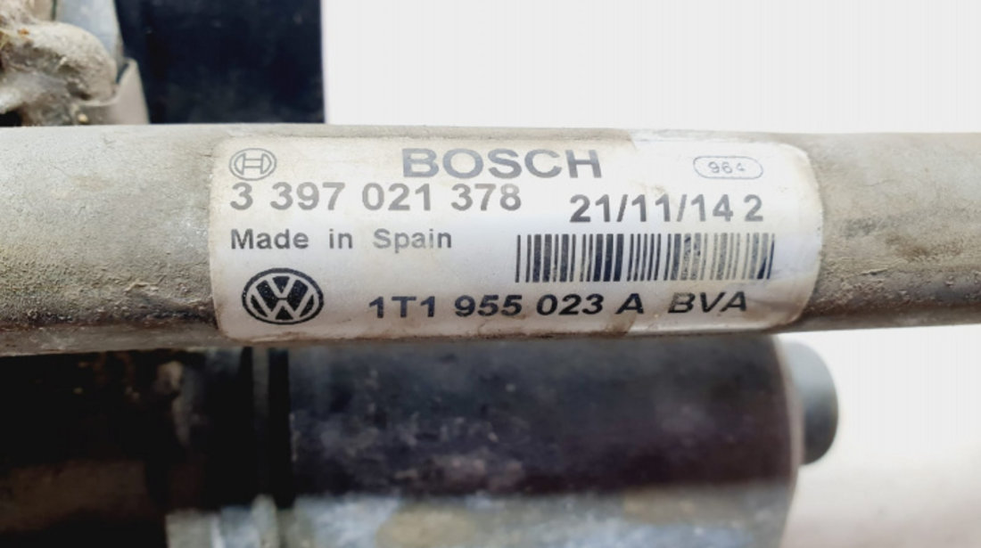 Ansamblu stergator cu motoras 3397021378 1t1955023a Volkswagen VW Caddy 3 [facelift] [2010 - 2015]