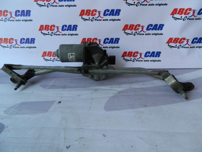 Ansamblu stergator cu motoras Skoda Fabia 2 2006-2010 5J1955113A
