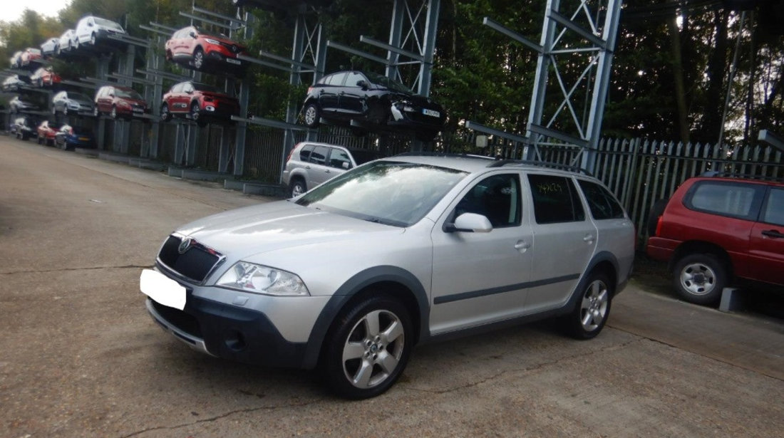 Ansamblu stergator cu motoras Skoda Octavia 2 2007 COMBI SCOUT 2.0 TDI BMM