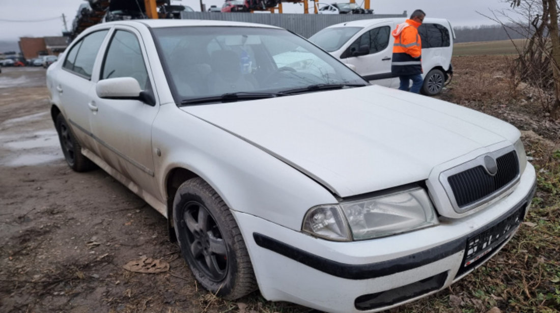 Ansamblu stergator cu motoras Skoda Octavia 2006 sedan/berlina 1.9 tdi