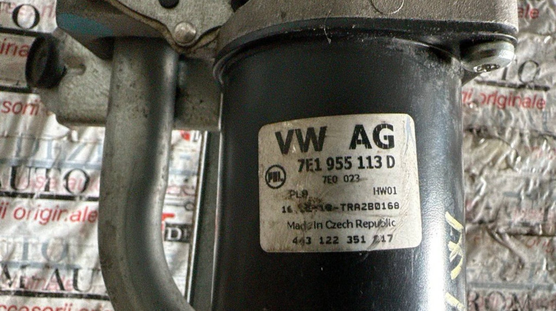 Ansamblu stergator cu motoras VW Multivan T6 (SGF, SGM, SGN) 2.0 TSI 4motion 204 cai cod: 7E1955113D