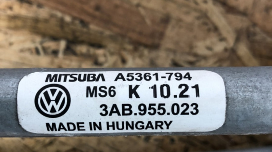 Ansamblu stergator VW PASSAT B7 sedan 2012 (3AB955023)