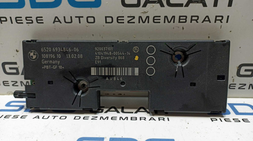 Antena Amplificator Diversity Semnal BMW Seria 3 E91 2004 - 2011 Cod 6934846 6520693484606 [X3450]