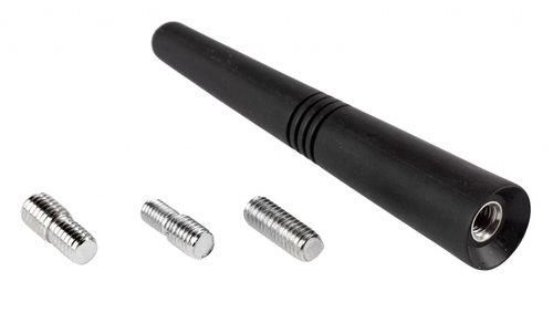 Antena Auto + 3 Adaptoare Amio 9CM 5/6/7MM ANTM09 01509