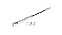 ANTENA AUTO EXTERIOR CROMATA 16.5CM CU 3 ADAPTOARE...