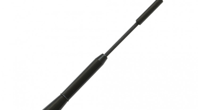 Antena Auto Exterior Neagra 15.8 Cm Cu 3 Adaptoare (4-5-6mm) Mega Drive 10027