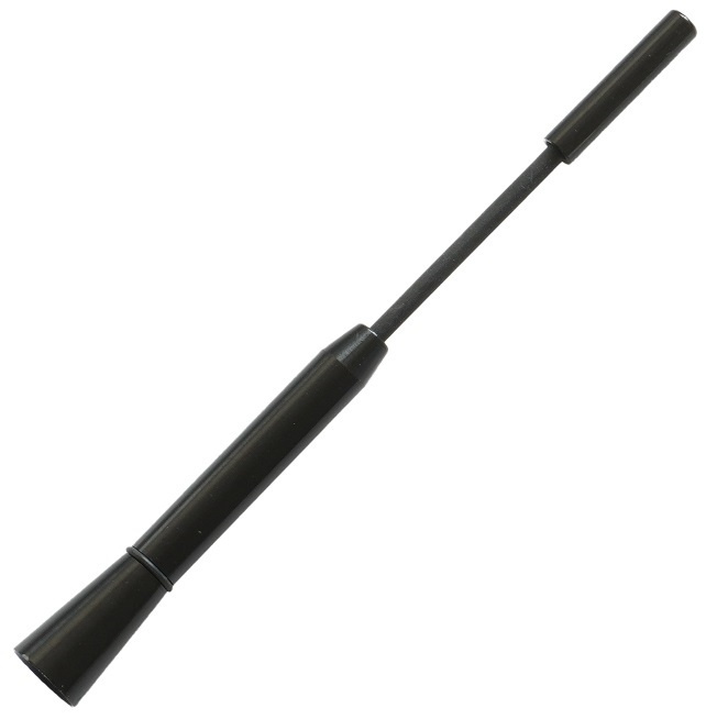 Antena Auto Exterior Neagra 15.8cm Cu 3 Adaptoare 4-5-6mm Mega Drive 10027