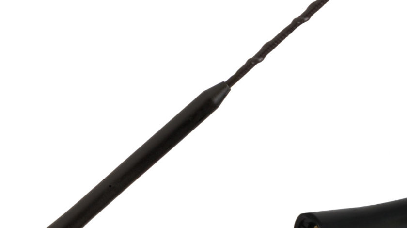 Antena Auto Exterior Neagra 23cm Cu 2 Adaptoare (5-6mm) Alca 537200