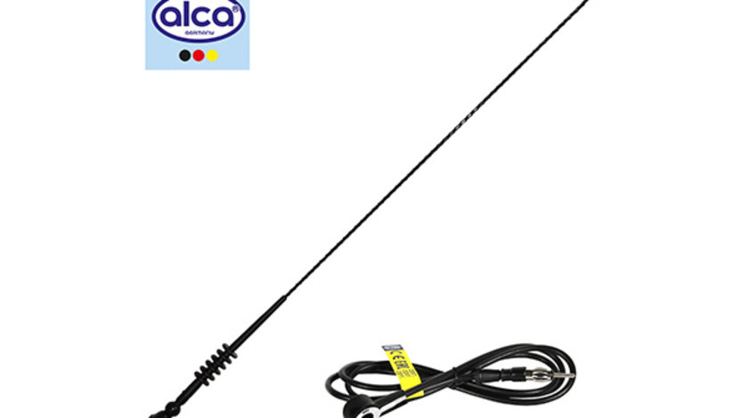 ANTENA AUTO EXTERIOR UNIVERSALA LUNGIME 80CM CABLU 1.3M 530000 ALCA