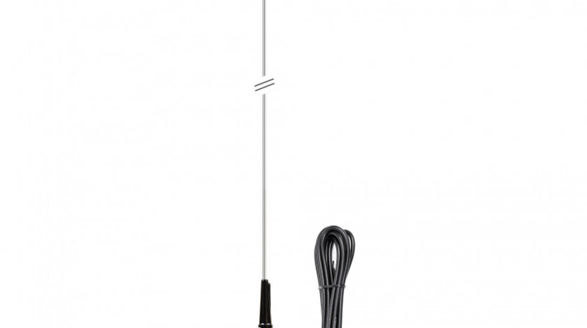 Antena CB PNI ML201 Black, lungime 201cm, 26-28MHz, 1200W cu inclinare la 90 de grade PNI-ML201BK