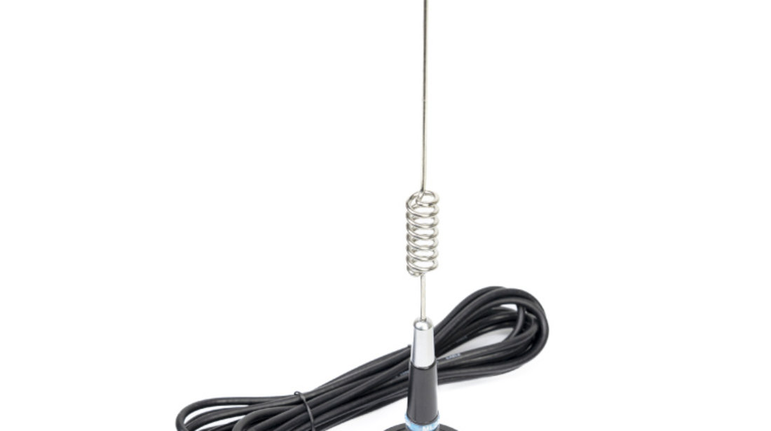 Antena CB PNI ML29, lungime 34 cm, cu magnet inclus diametru 70 mm si cablu RG58 PNI-ML29