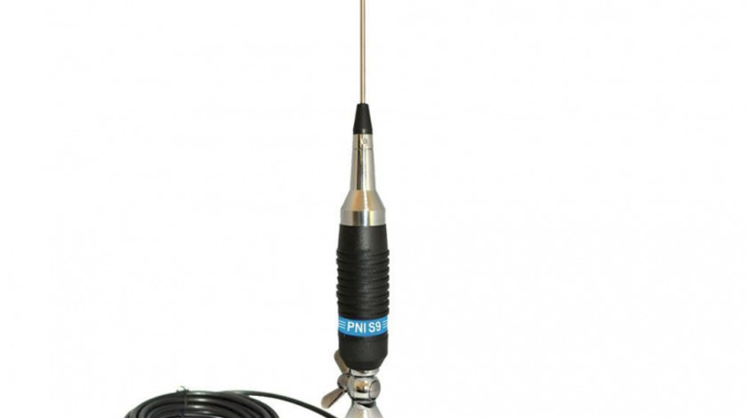 Antena CB Pni S9 Lungime 120CM Si Magnet Cu Fluture Pni 120/DV 125MM Inclus PNI-S9-120/DV