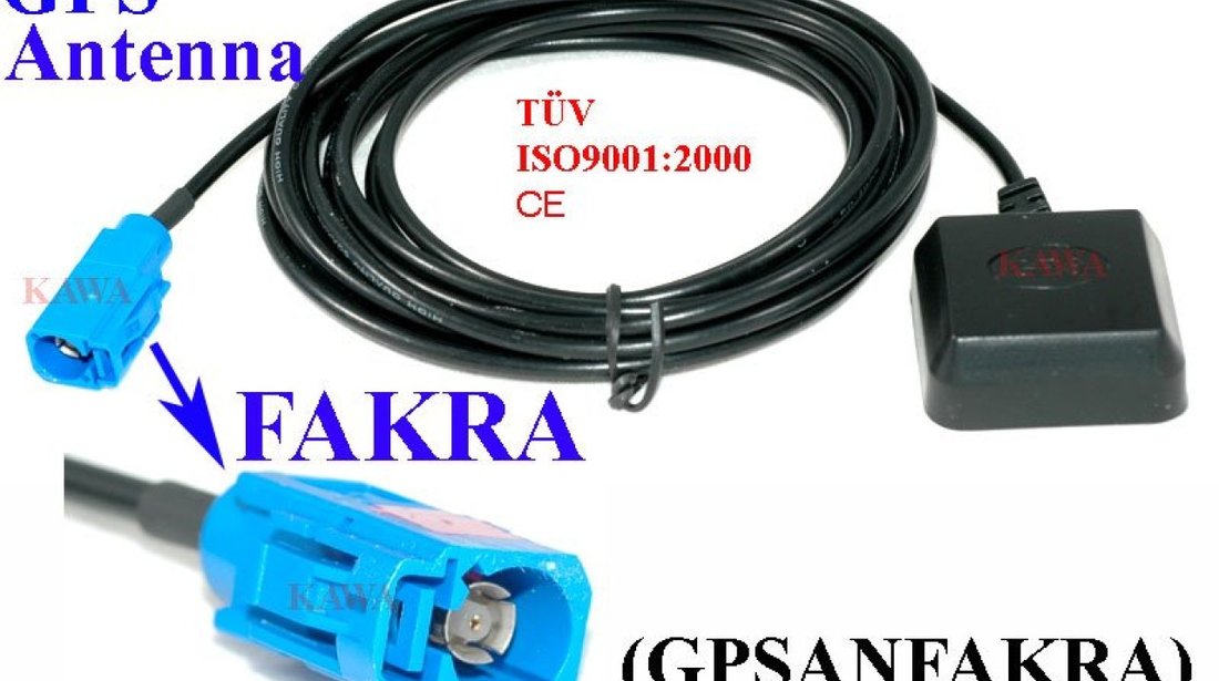 Antena GPS auto Tip FAKRA Antena pentru Navigatie Fakra Germania