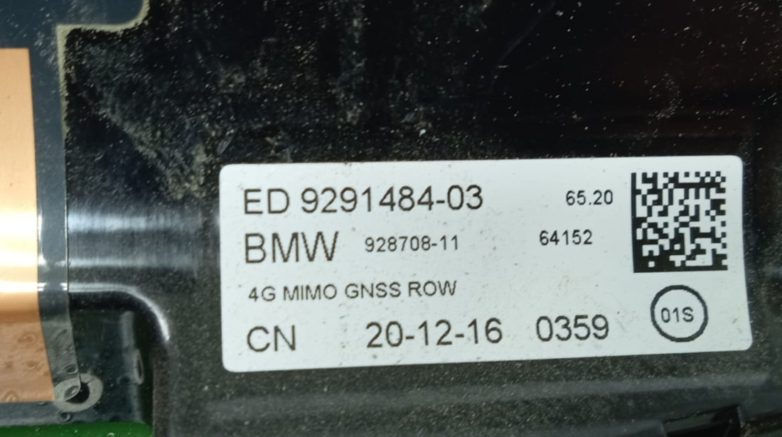 Antena gps ED9291484-03 BMW X5 F15 [2013 - 2018] 3.0 d N57D30B