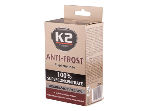 Anti-frost Dezghețator Universal De Combustibil, 50 Ml K2-00090